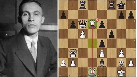 А.Рубинштейн - Е.Боголюбов 🚂 Пустил состав под откос... Шахматы