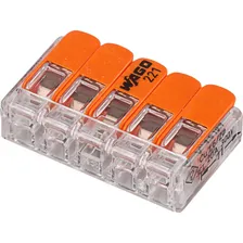 Универсальные компактные клеммы 5-проводные WAGO, 221-415 29790