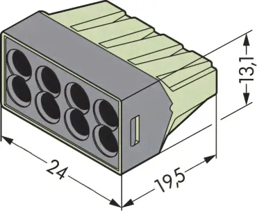 Клеммник (773-328) клеммники аналог wago-0