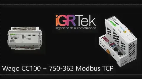 Pil0001 - Wago CC100 + 750-362 Modbus TCP