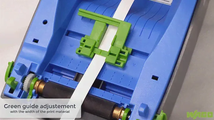 WAGO smartPrinter with Continuous Marking Strips