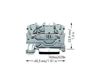 Wago 2-проводная проходная клемма 1,5 мм²