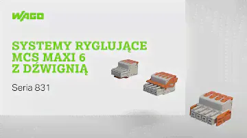 Systemy Ryglujące MCS Maxi 6 z dźwignią | WAGO