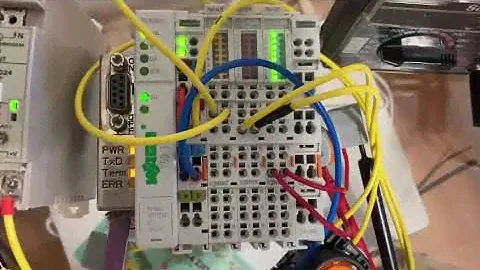 Wago 750 333 Profibus Coupler Normal Status