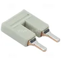2006-402 Перемычка изолированная 2-х контактная, 41А 800V, светло-серая WAGO