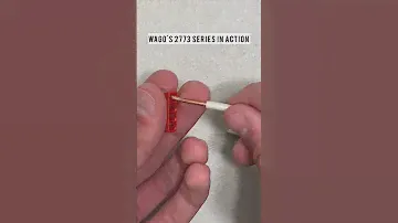 How to use Wago's 2773 Series Connector, comes in 2,3,4,5,6 & 8 ports...cheap and compact!
