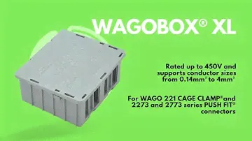 WAGOBOX® XL Enclosure for WAGO Connectors