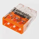 Wago 2273-203 (6шт.) клемма 3-ая (0,5-2,5мм2), 450В, 24А